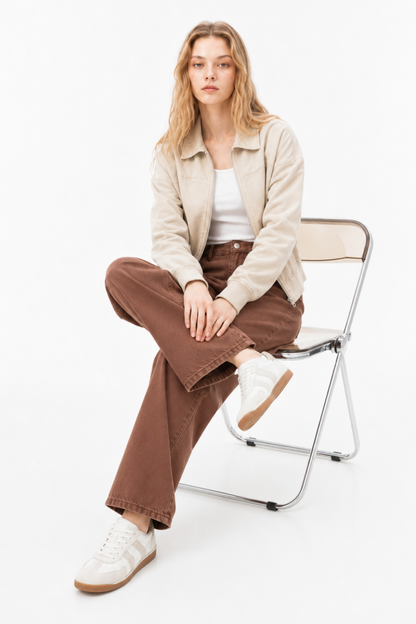Women's High Waist Wide Leg Jeans