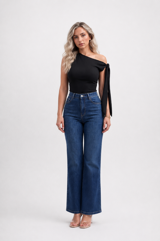 Women's vintage relaxed bootcut jeans