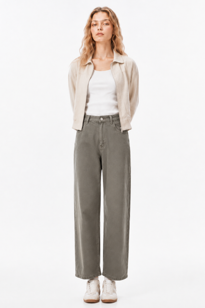 Women's High Waist Wide Leg Jeans