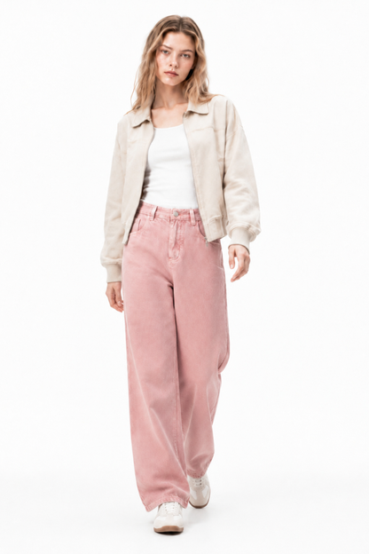 Women's High Waist Wide Leg Jeans