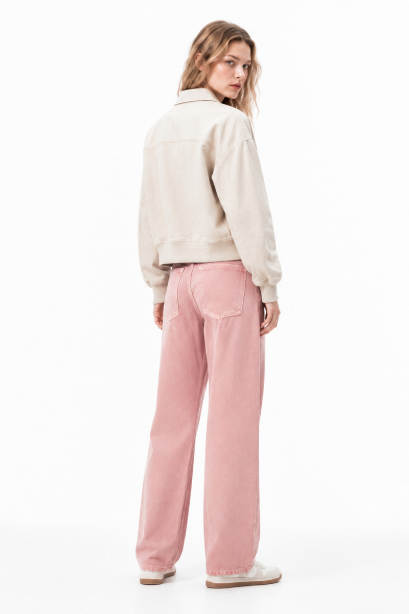 Women's High Waist Wide Leg Jeans