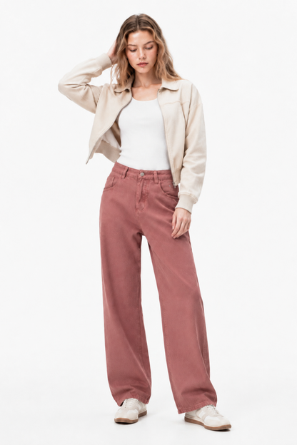 Women's High Waist Wide Leg Jeans