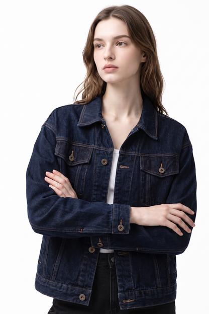 Women's Classic Original Blue Denim Jacket