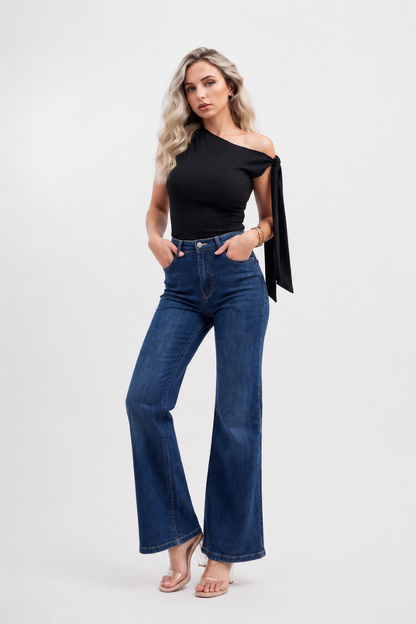 Women's vintage relaxed bootcut jeans