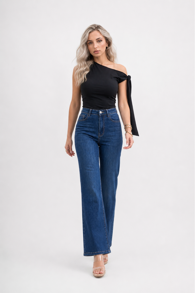 Women's vintage relaxed bootcut jeans