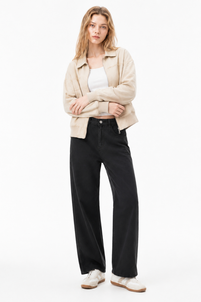Women's High Waist Wide Leg Jeans
