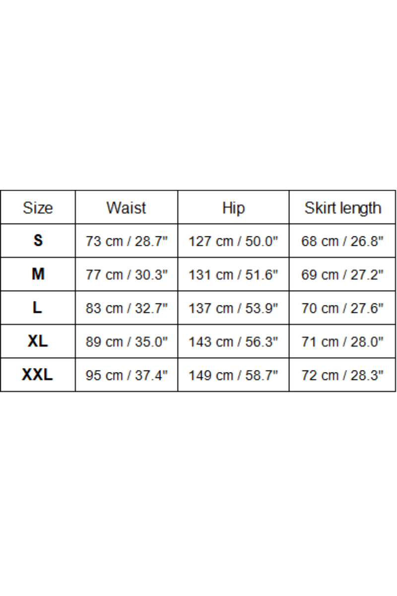 Women's High Waist Button Front Denim Skirt