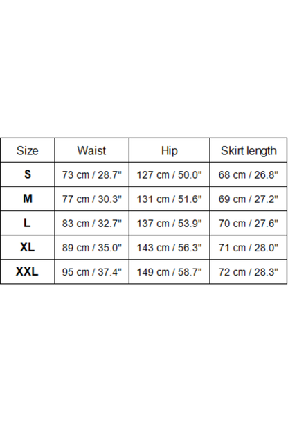 Women's High Waist Button Front Denim Skirt