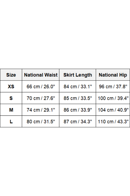 Women's High Waist Front Slit Denim Midi Skirt
