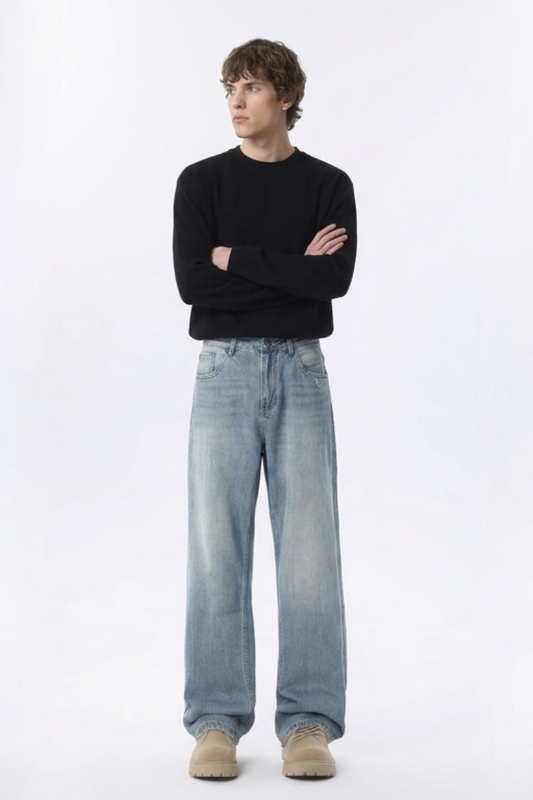 Men's Blend Relaxed Straight Leg Jeans