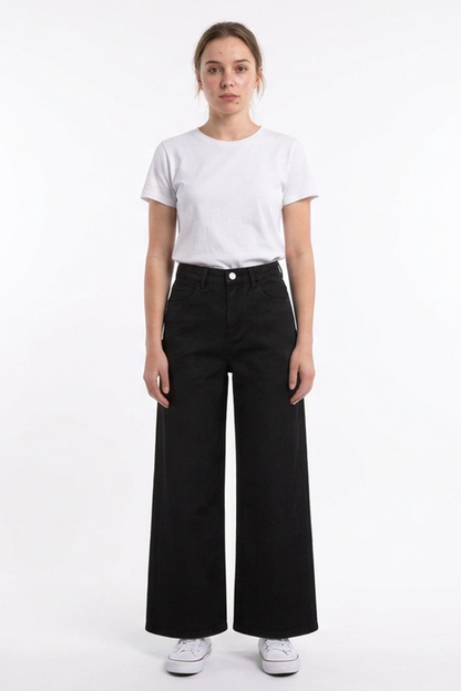 Women's Classic High Waist Straight Leg Jeans