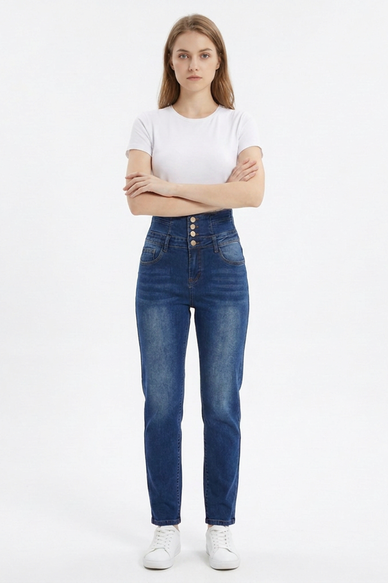 Women's High Waist Classic Skinny Jeans