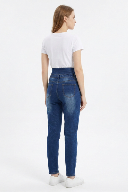 Women's High Waist Classic Skinny Jeans