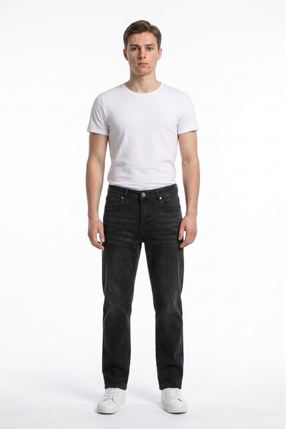 Men's Clean Classic Slim Fit Straight Leg Jeans