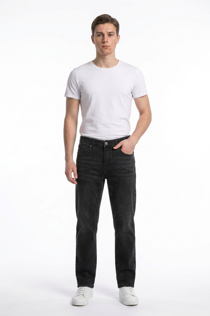 Men's Clean Classic Slim Fit Straight Leg Jeans