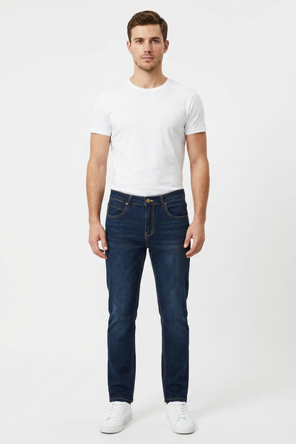 Men's Classic Casual Slim Straight Jeans