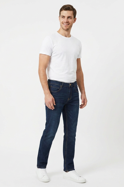 Men's Classic Casual Slim Straight Jeans