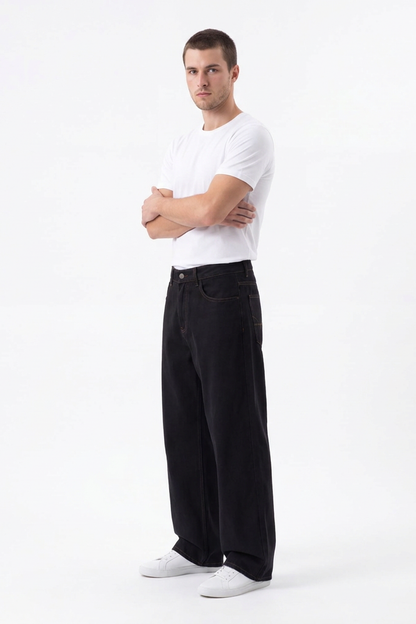 Men's Loose Wide Leg Jeans