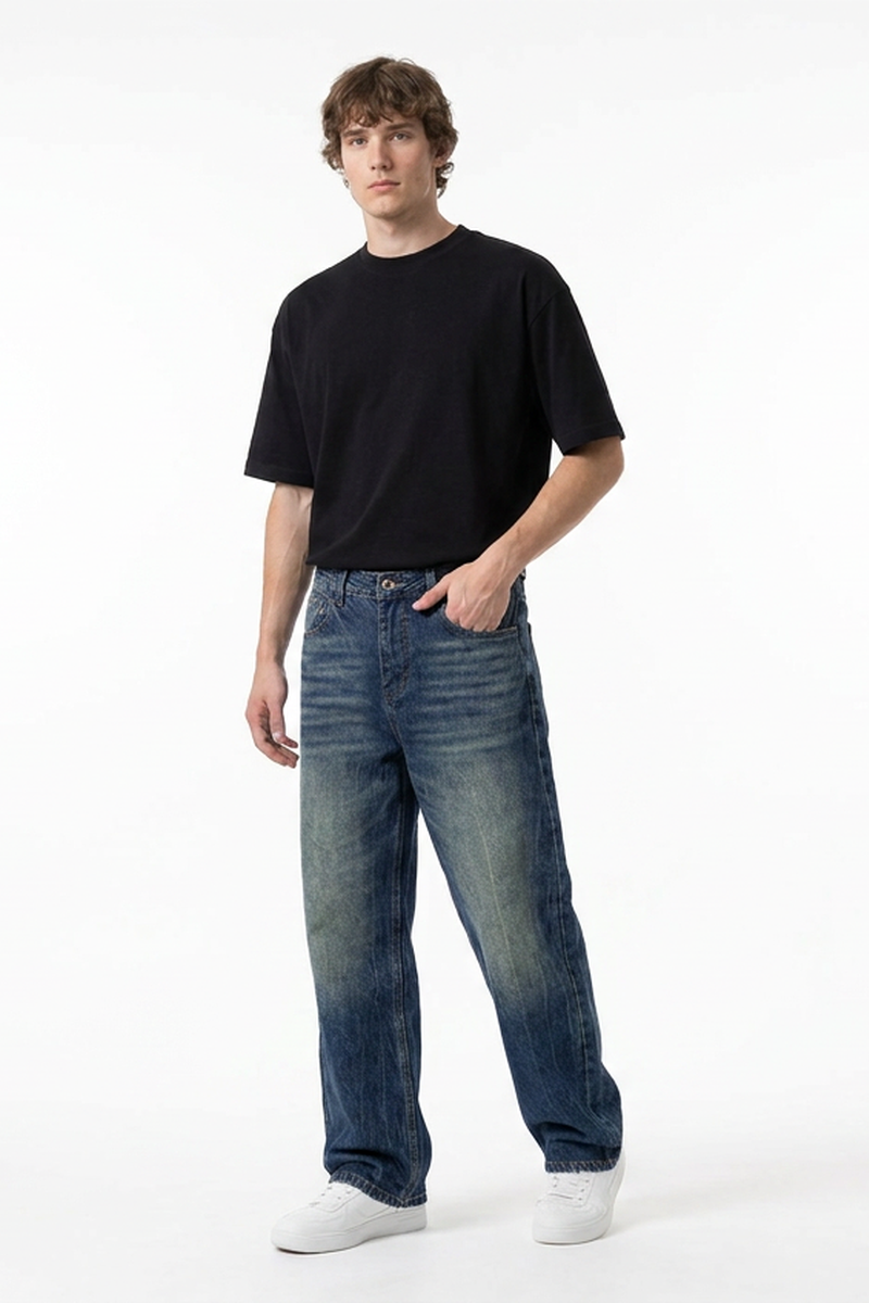 Men's Classic Relaxed Straight Leg Jeans