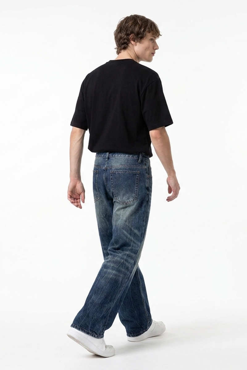 Men's Classic Relaxed Straight Leg Jeans