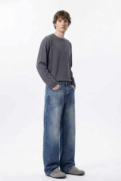 Men's Relaxed Straight Leg Jeans