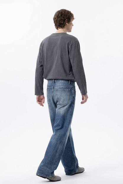 Men's Relaxed Straight Leg Jeans