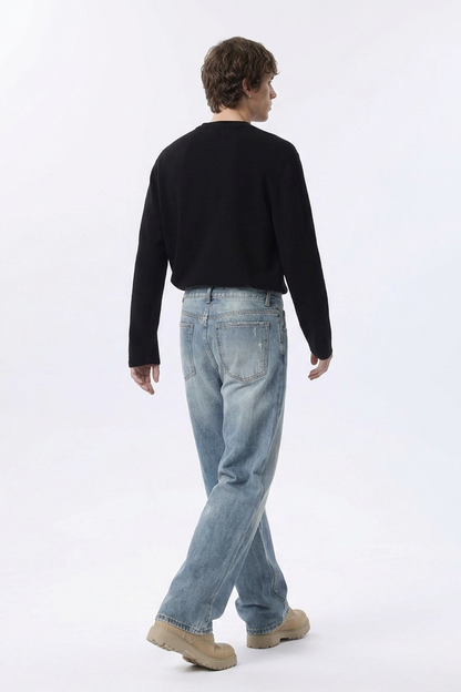 Men's Blend Relaxed Straight Leg Jeans