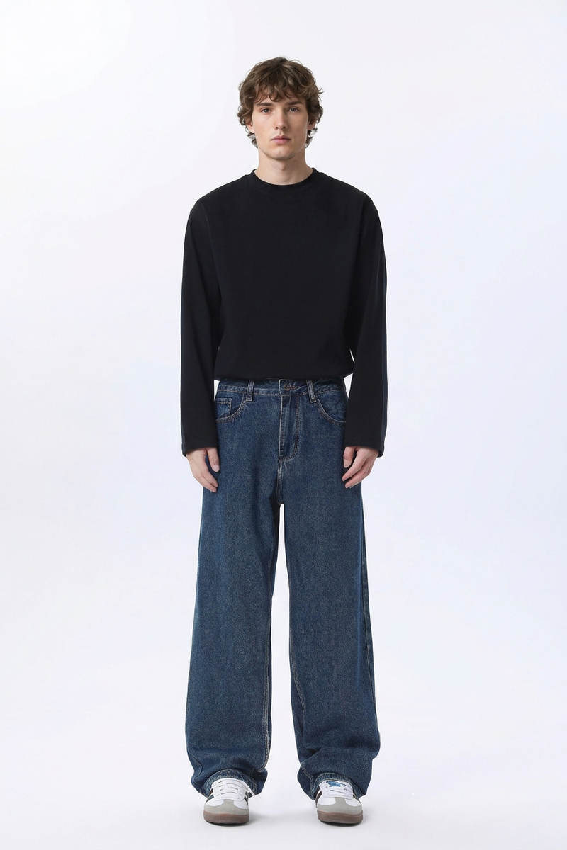 Men's Relaxed Straight Leg Jeans
