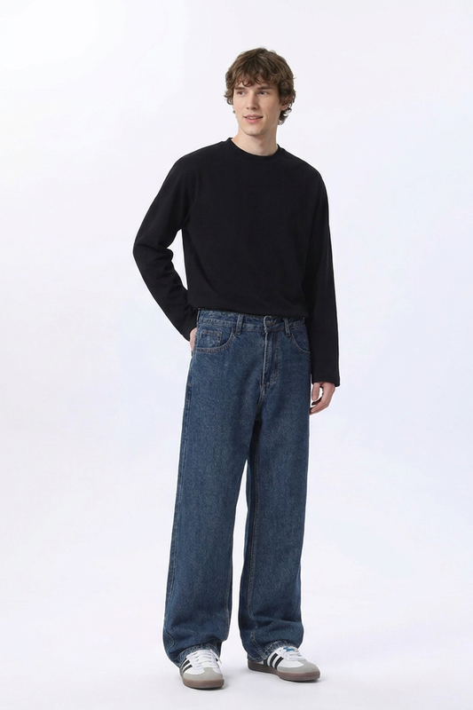 Men's Relaxed Straight Leg Jeans