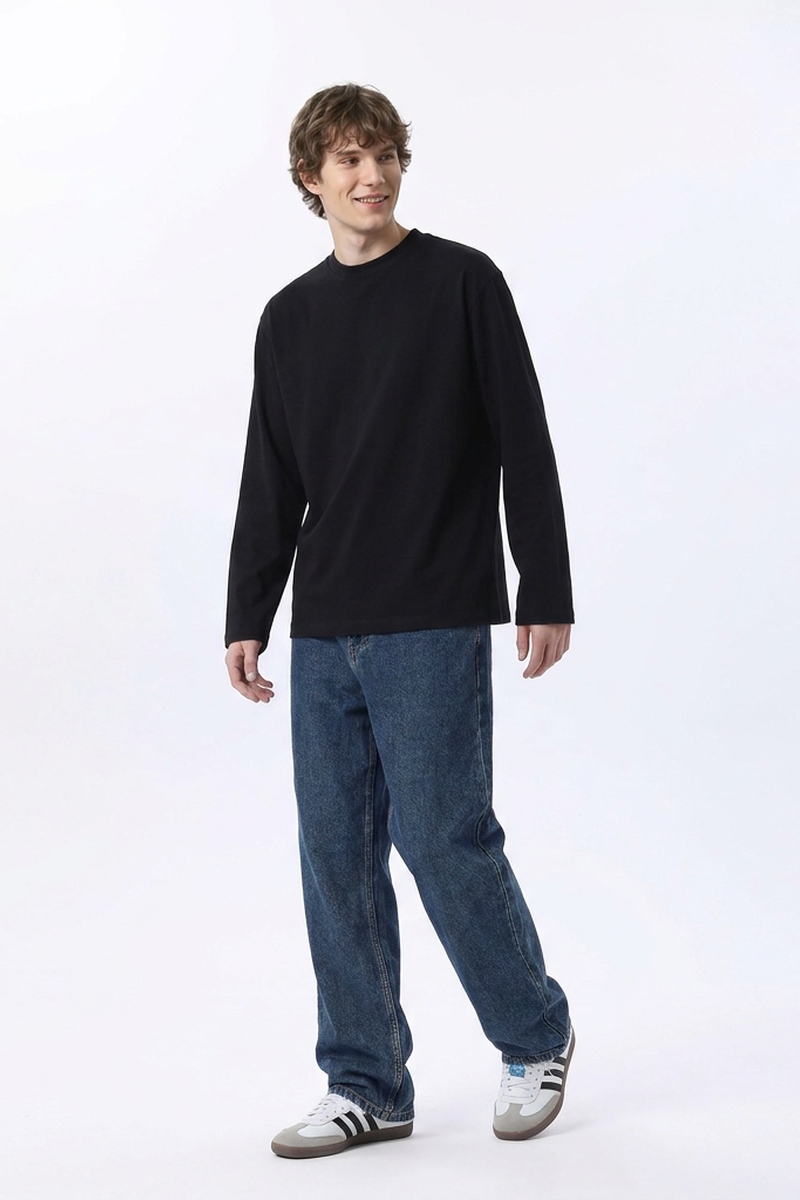 Men's Relaxed Straight Leg Jeans
