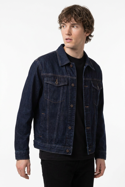 Men's Classic Wash Denim Trucker Jacket